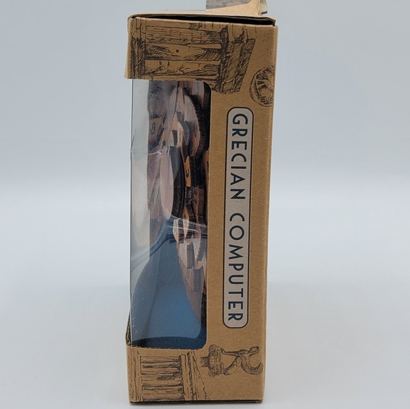 True Genius Grecian Computer Puzzle Brain Teaser Wooden Ancient Artifact - Picture 9 of 10